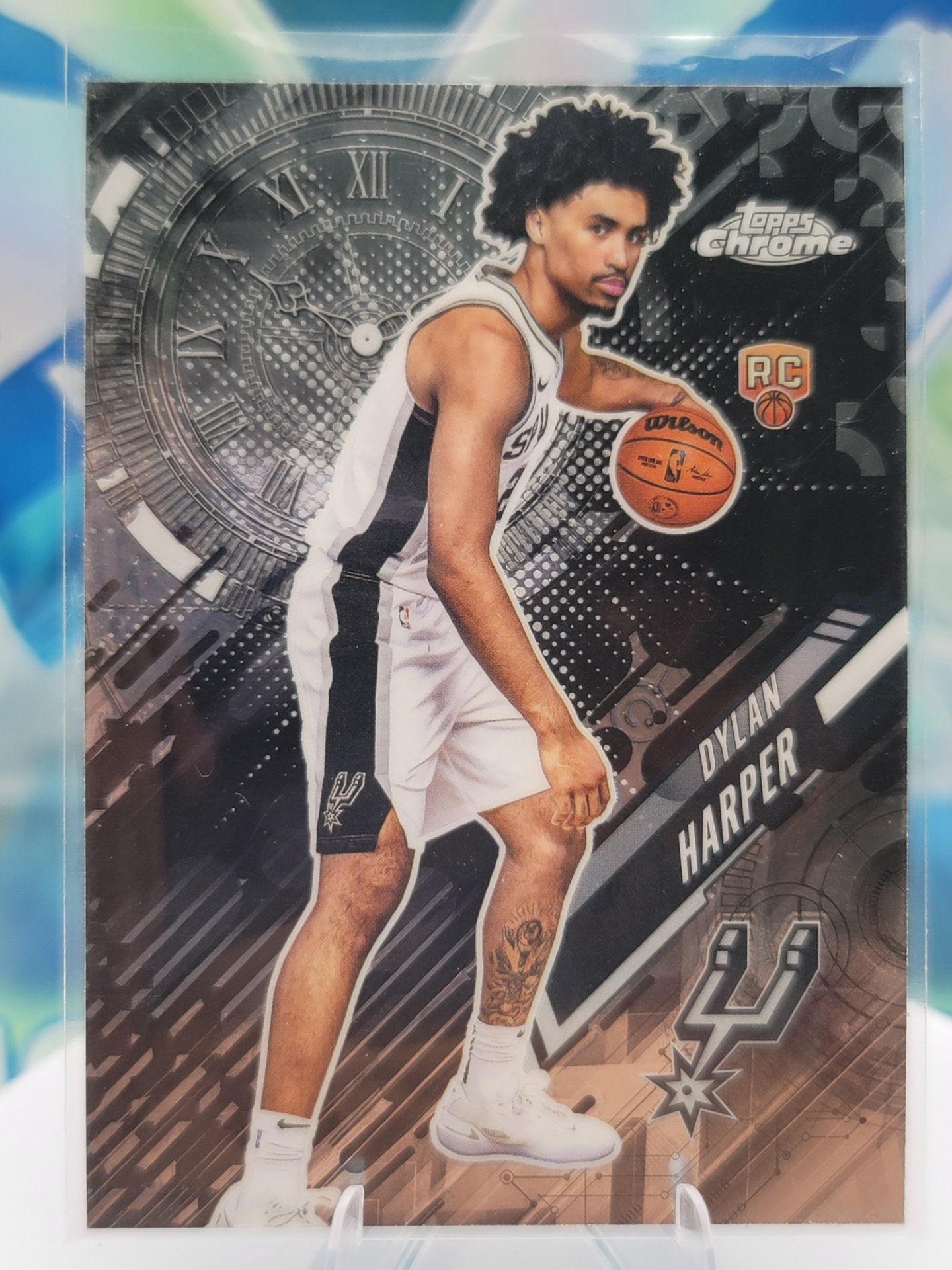 2025 Topps Topps Chrome Dylan Harper — 2025 Topps Topps Chrome Go Time Dylan Harper Rookie
