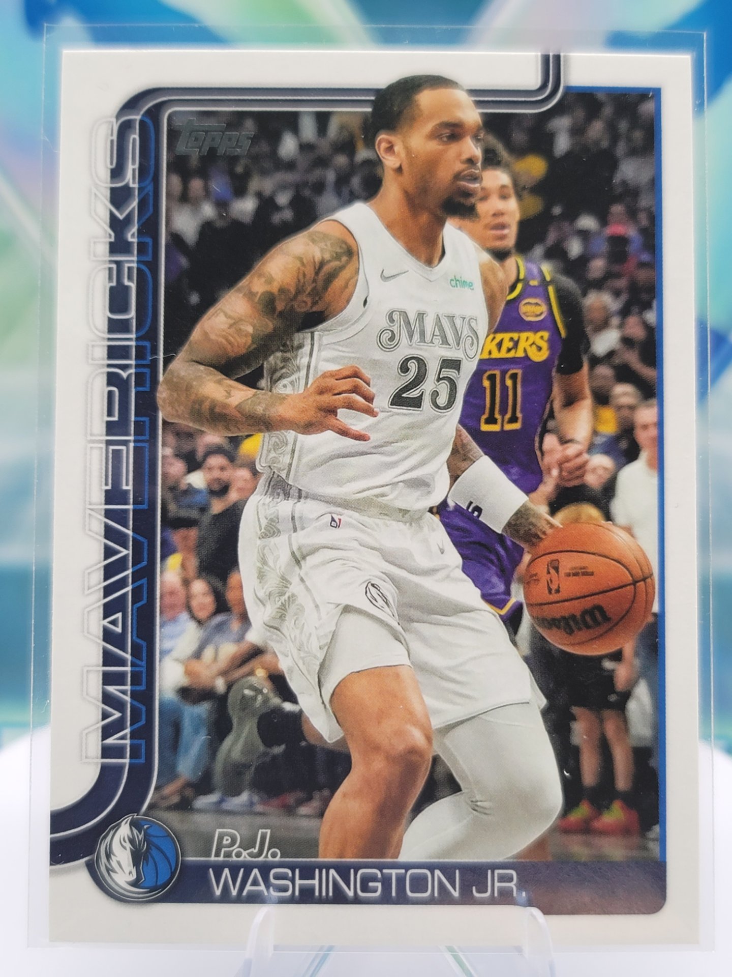 2025 Topps Topps Flagship PJ Washington Jr. — 2025 Topps Topps Flagship Base PJ Washington Jr.