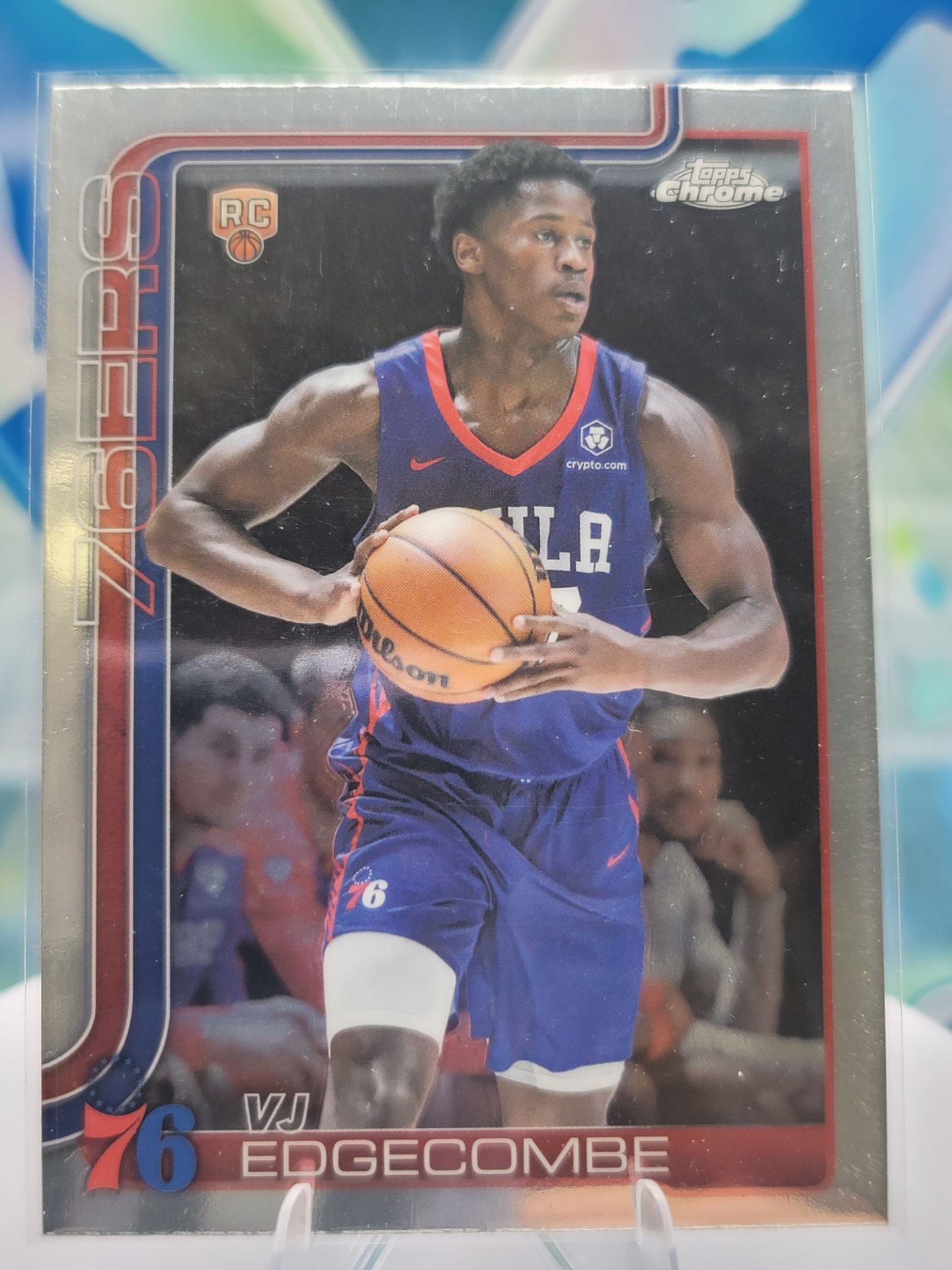 2025 Topps Topps Chrome Vj Edgecombe — 2025 Topps Topps Chrome Base Vj Edgecombe Rookie