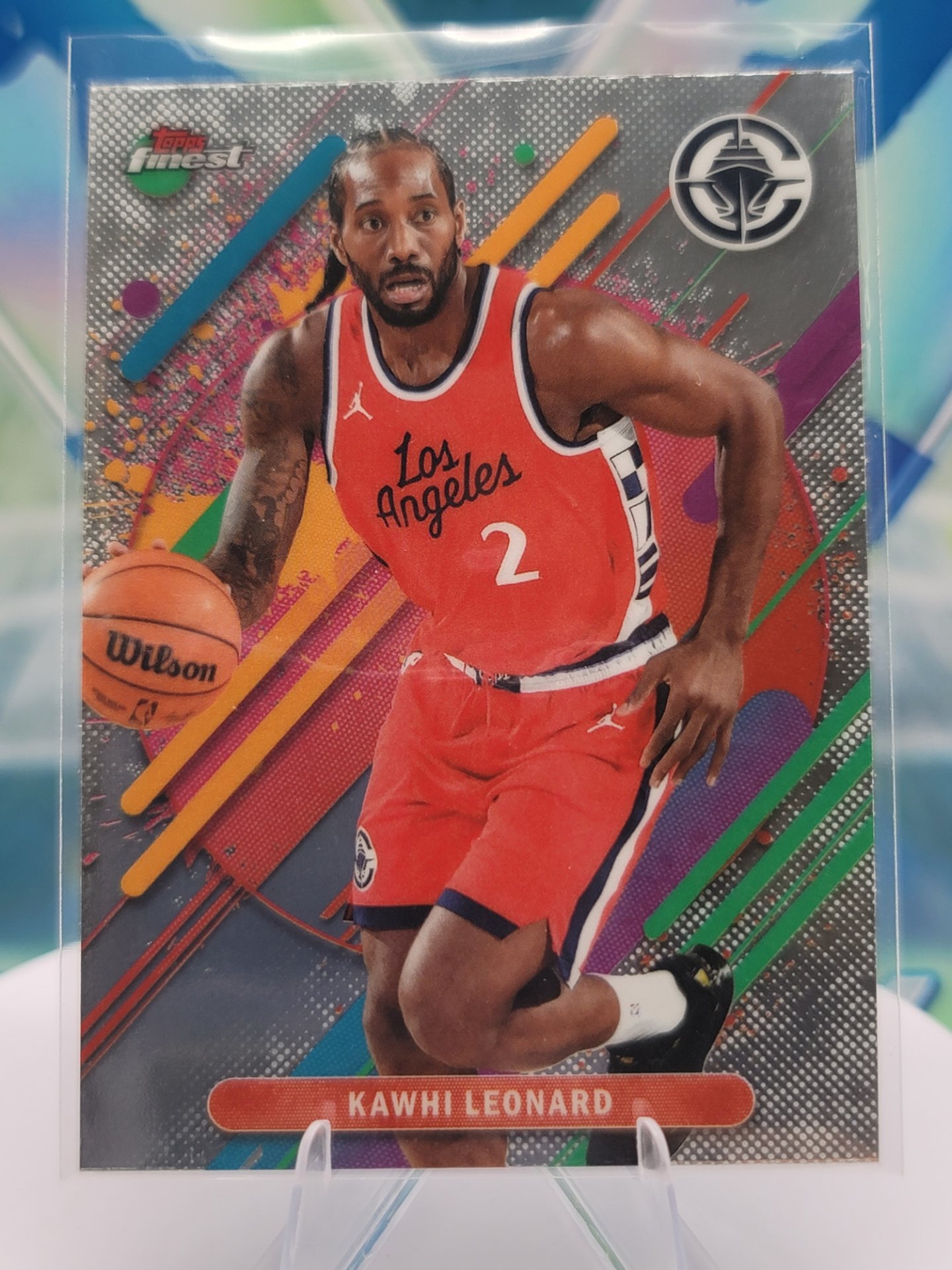 2025 Topps Topps Finest Kawhi Leonard — 2025 Topps Topps Finest Rare Kawhi Leonard