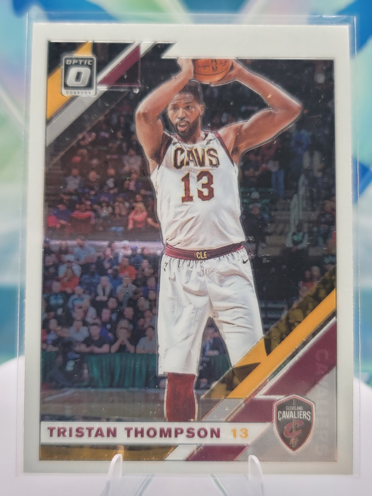 2020 Panini Donruss Optic Tristan Thompson — 2020 Panini Donruss Optic Base Tristan Thompson