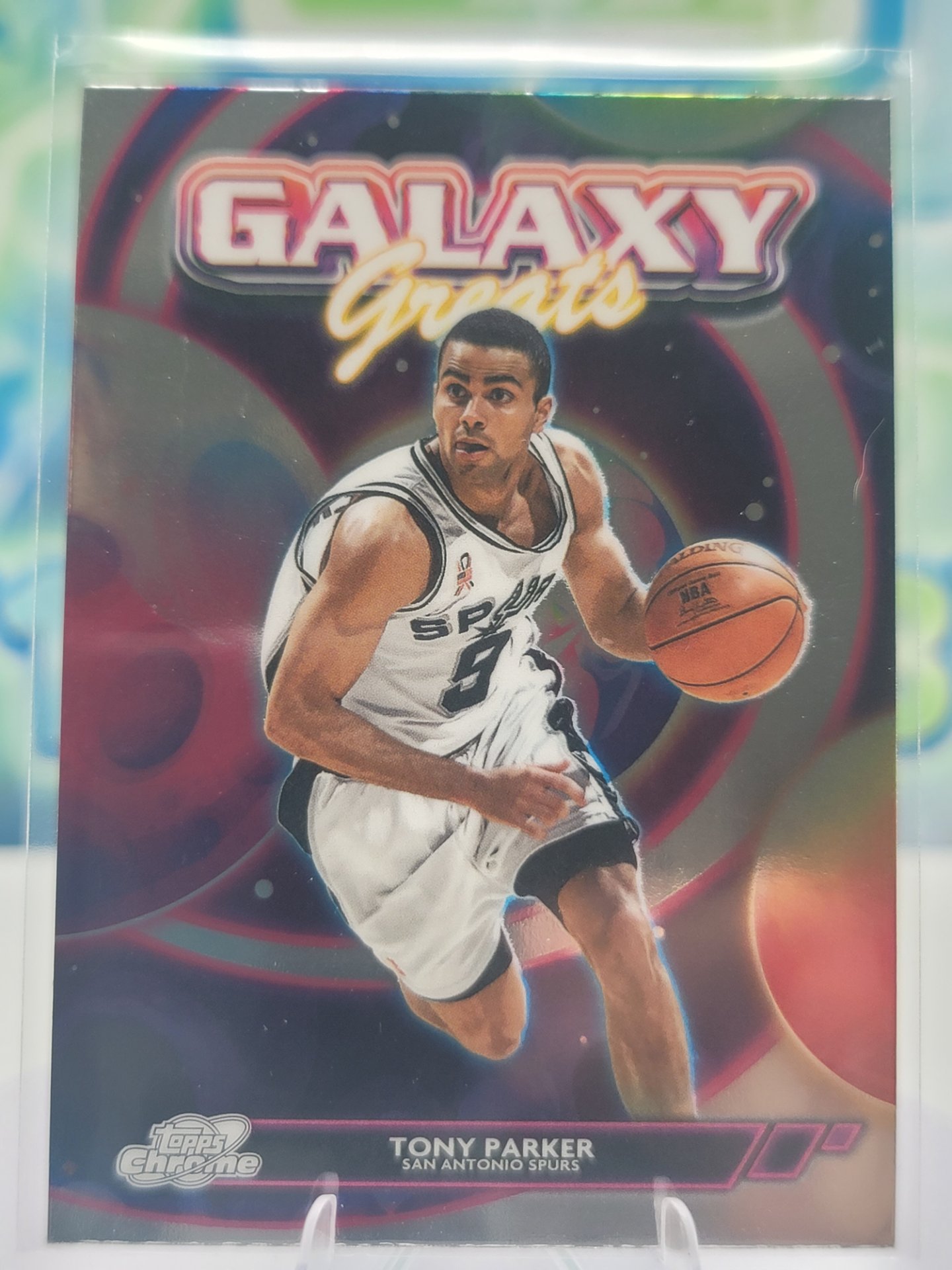 2026 Topps Cosmic Chrome Tony Parker — 2026 Topps Cosmic Chrome Galaxy Greats Tony Parker