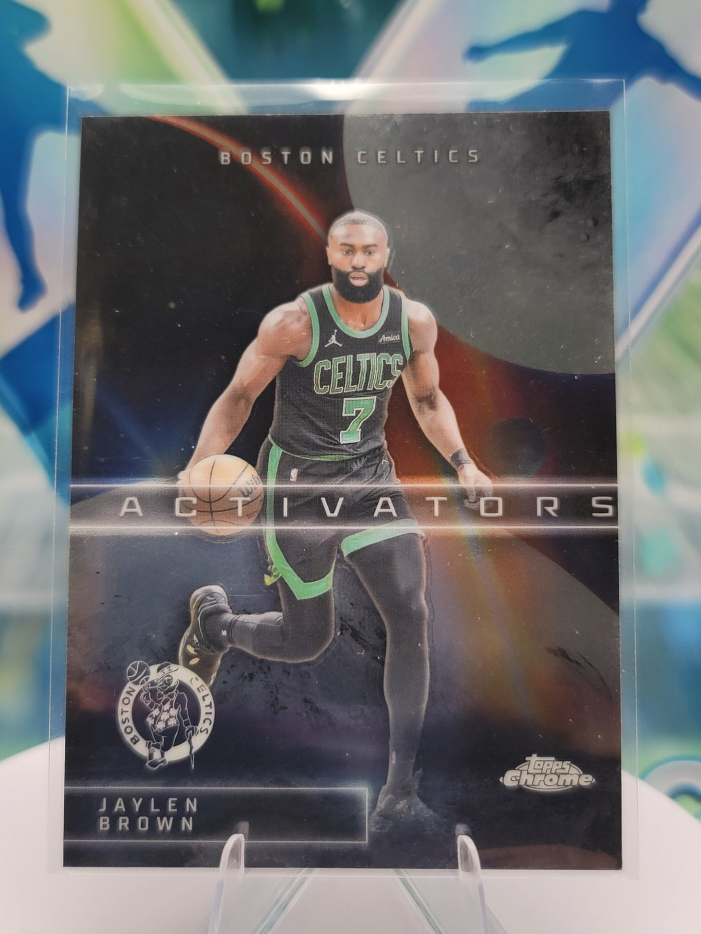 2025 Topps Topps Chrome Jaylen Brown — 2025 Topps Topps Chrome Activators Jaylen Brown