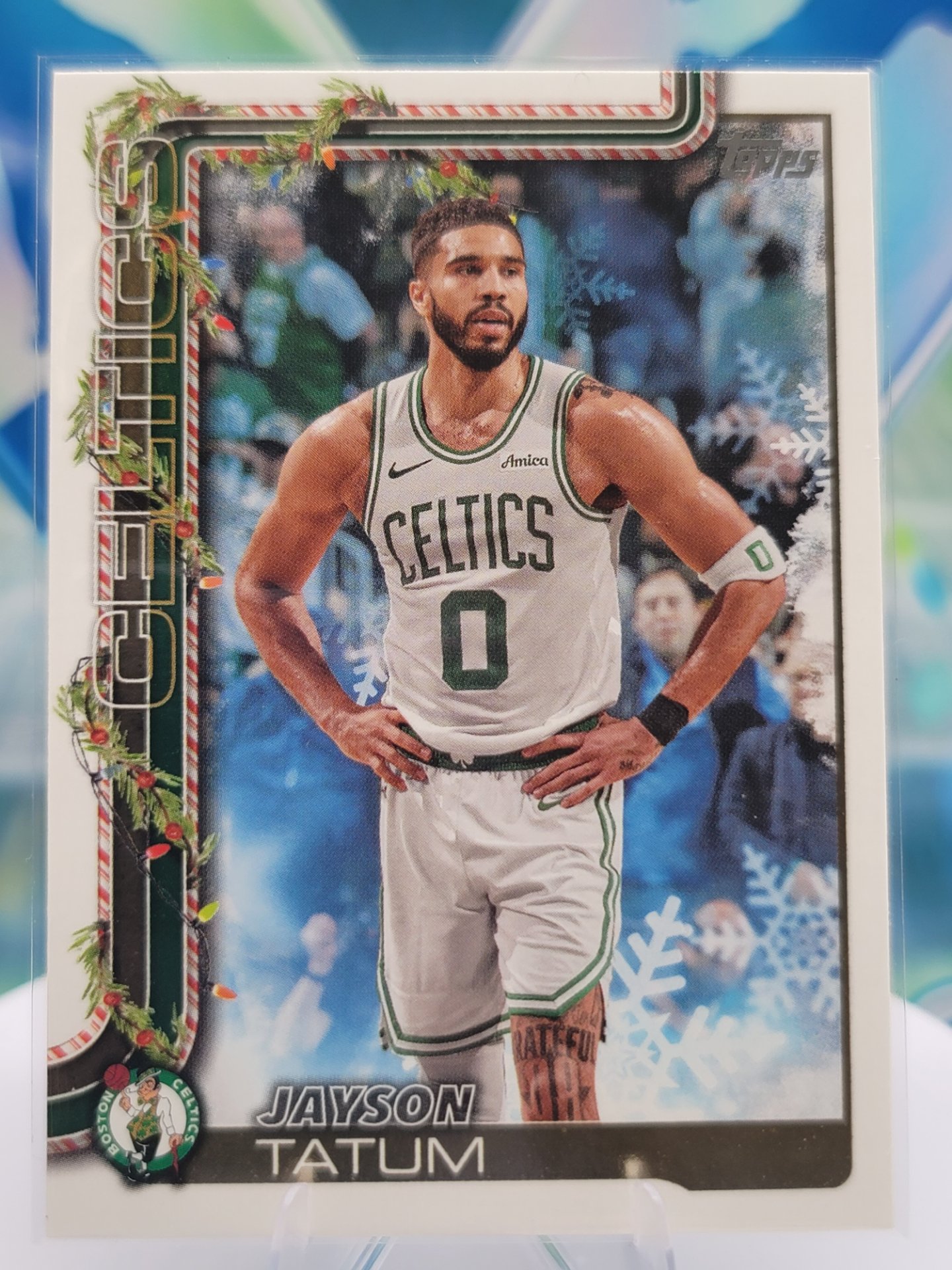 2025 Topps Topps Holiday Jayson Tatum — 2025 Topps Topps Holiday Base Jayson Tatum