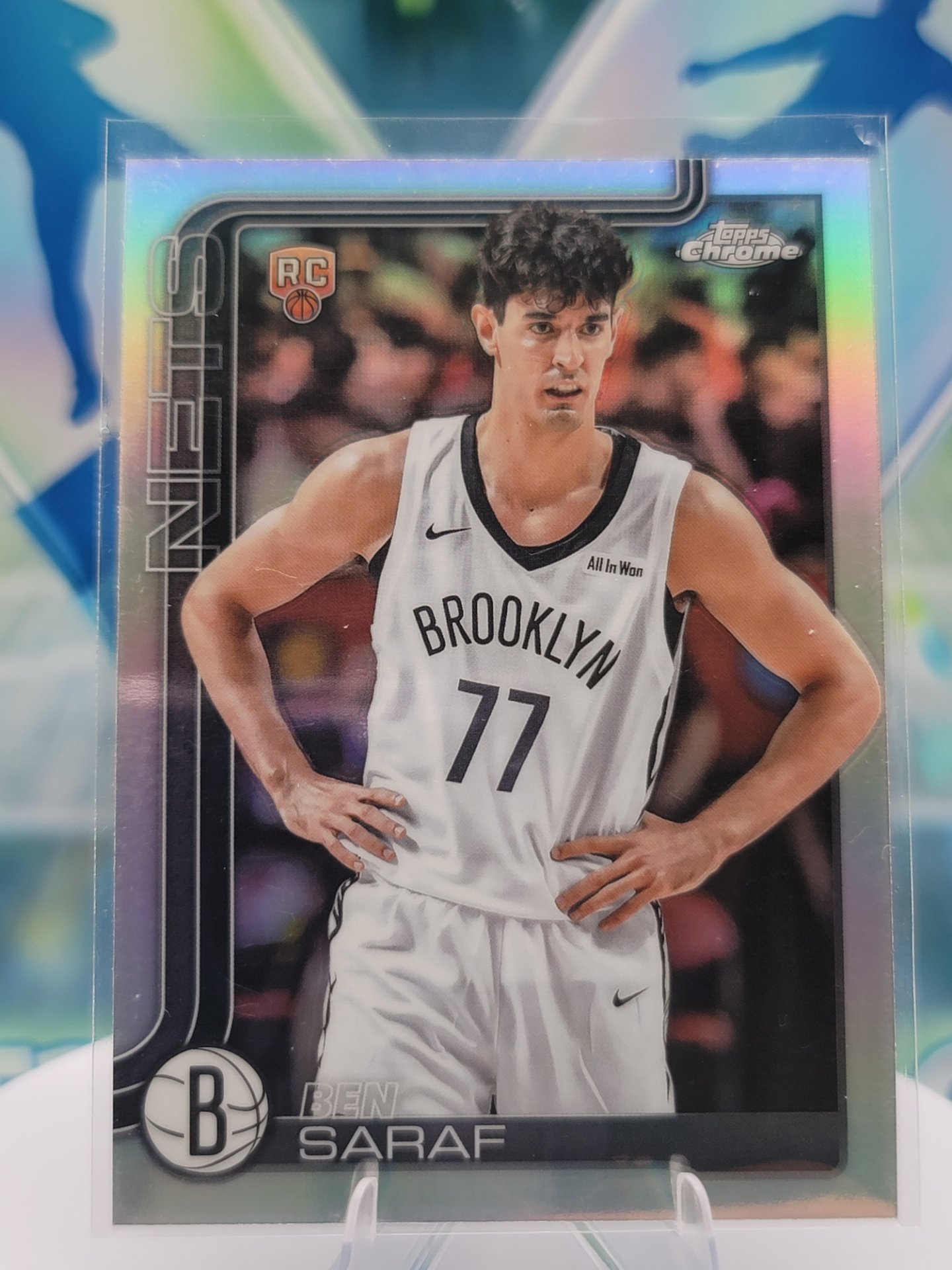 2025 Topps Topps Chrome Ben Saraf — 2025 Topps Topps Chrome Refractor Ben Saraf Rookie