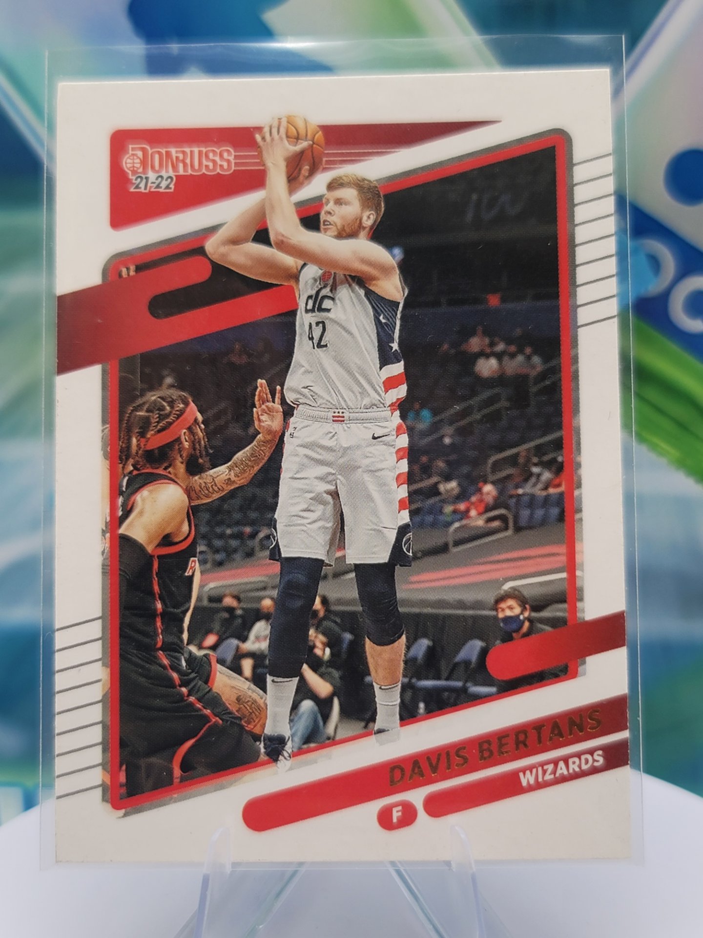 2022 Panini Donruss Davis Bertans — 2022 Panini Donruss Base Davis Bertans