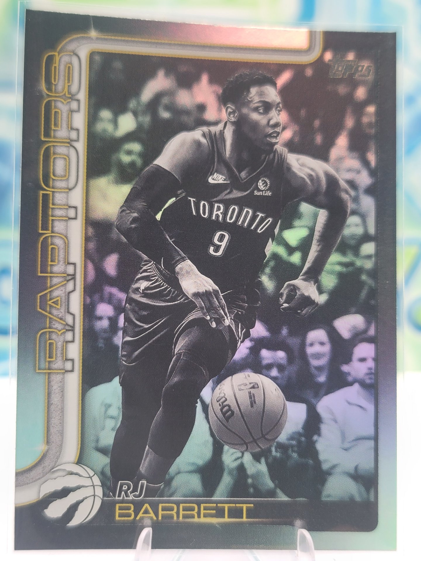 2025 Topps Topps Flagship RJ Barrett — 2025 Topps Topps Flagship Blackout RJ Barrett