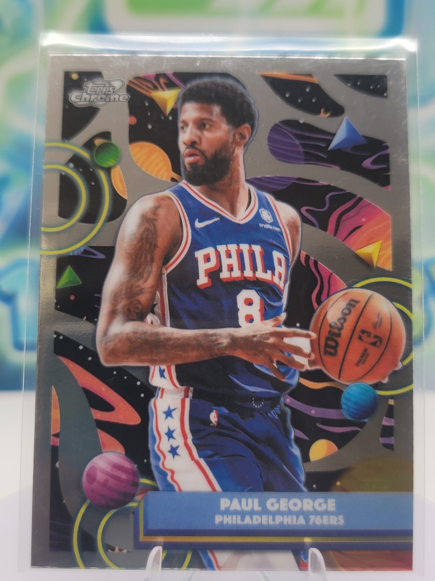 2026 Topps Cosmic Chrome Paul George — 2026 Topps Cosmic Chrome Paul George