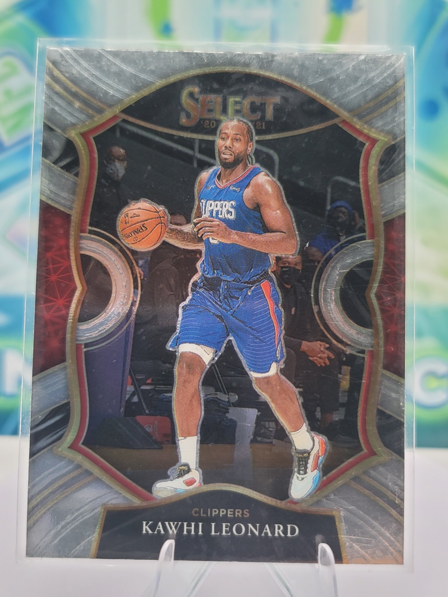 2021 Panini Select Kawhi Leonard — 2021 Panini Select Concourse Silver Kawhi Leonard