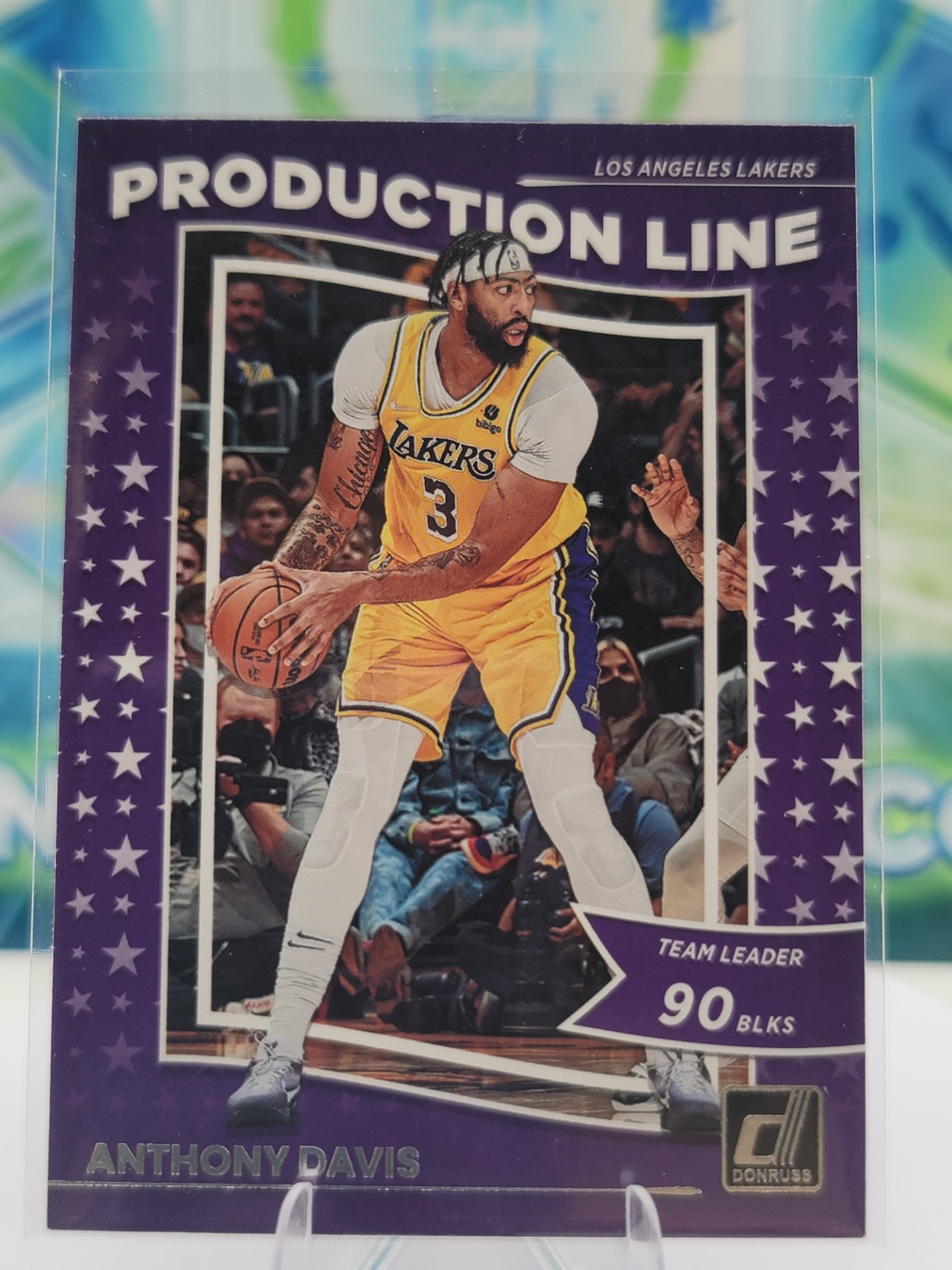 2023 Panini Donruss Anthony Davis — 2023 Panini Donruss Production Line Anthony Davis