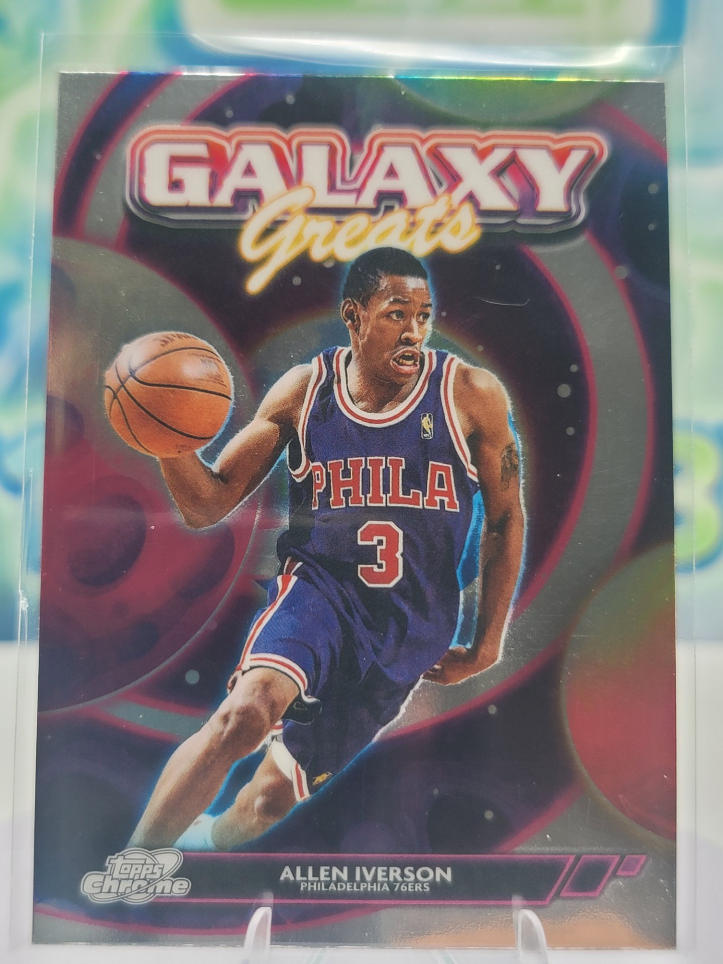 2026 Topps Cosmic Chrome Allen Iverson — 2026 Topps Cosmic Chrome Galaxy Greats Allen Iverson
