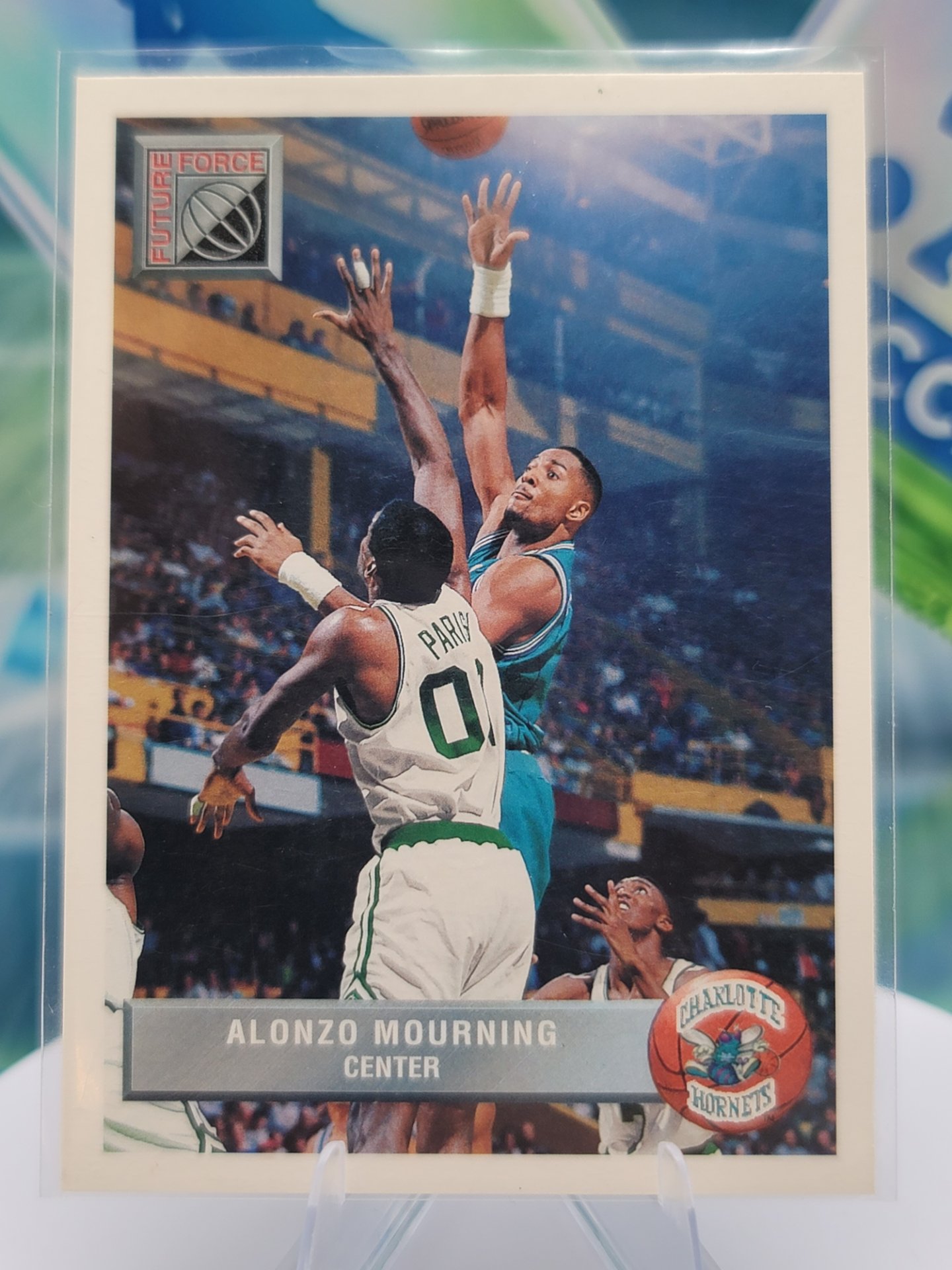 1993 Upper Deck Future Force Alonzo Mourning — 1993 Upper Deck Future Force Base Alonzo Mourning