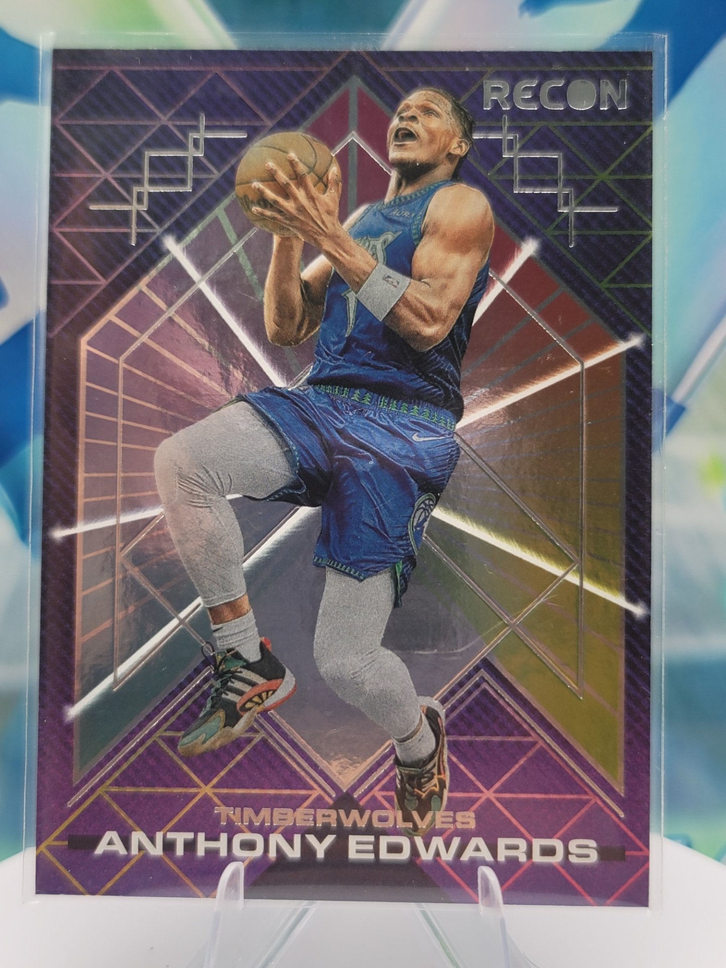 2021 Panini Recon Anthony Edwards — 2021 Panini Recon Base Anthony Edwards