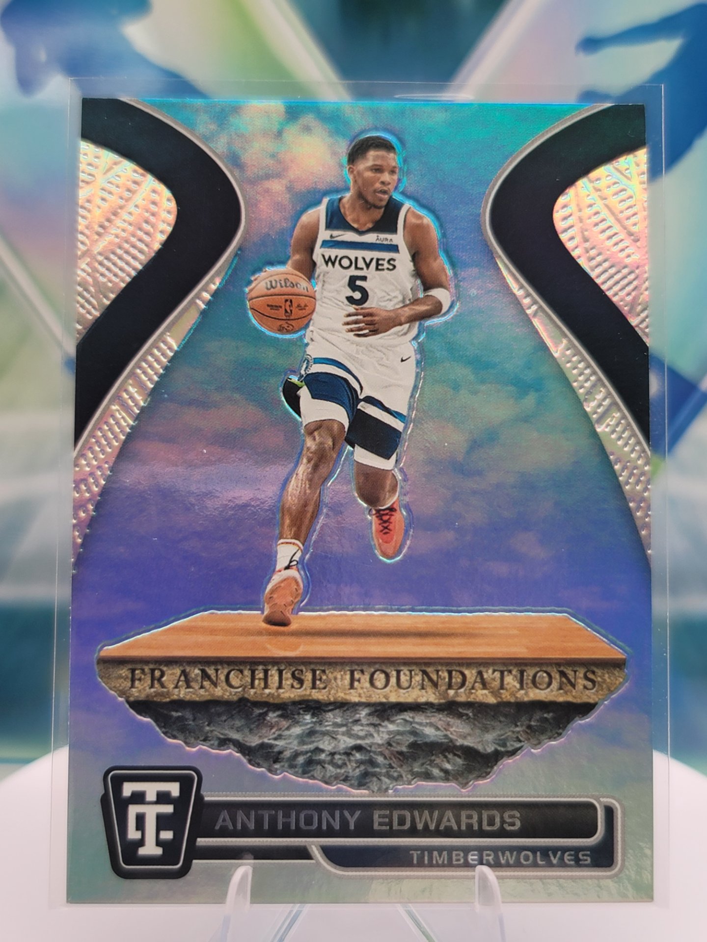 2025 Panini Totally Certified Anthony Edwards — 2025 Panini Totally Certified Franchise Foundations Anthony Edwards