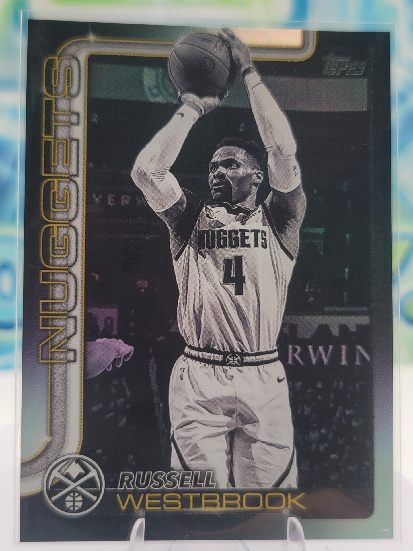 2025 Topps Topps Flagship Russell Westbrook — 2025 Topps Topps Flagship Blackout Russell Westbrook