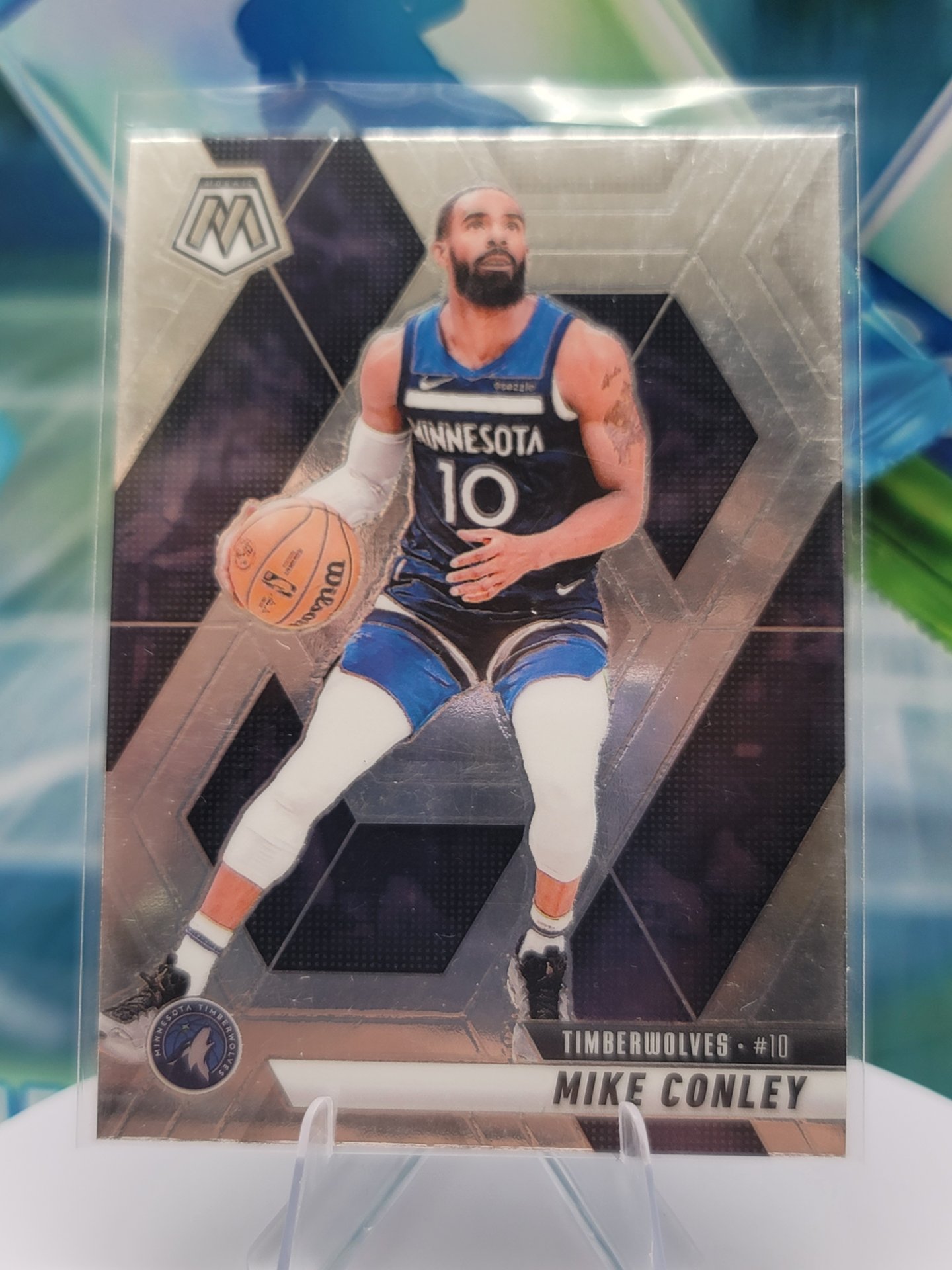 2025 Panini Mosaic Mike Conley — 2025 Panini Mosaic Base Mike Conley