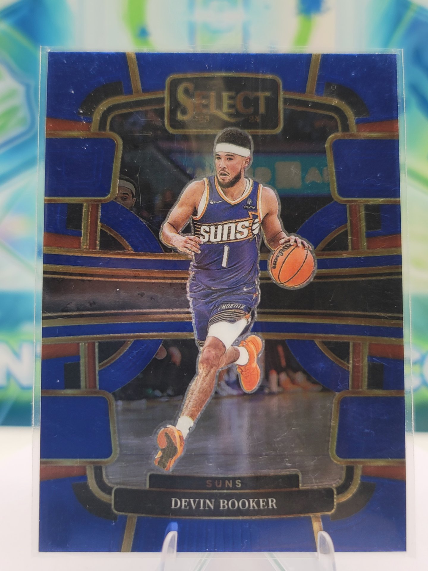 2024 Panini Select Devin Booker — 2024 Panini Select Concourse Blue Devin Booker