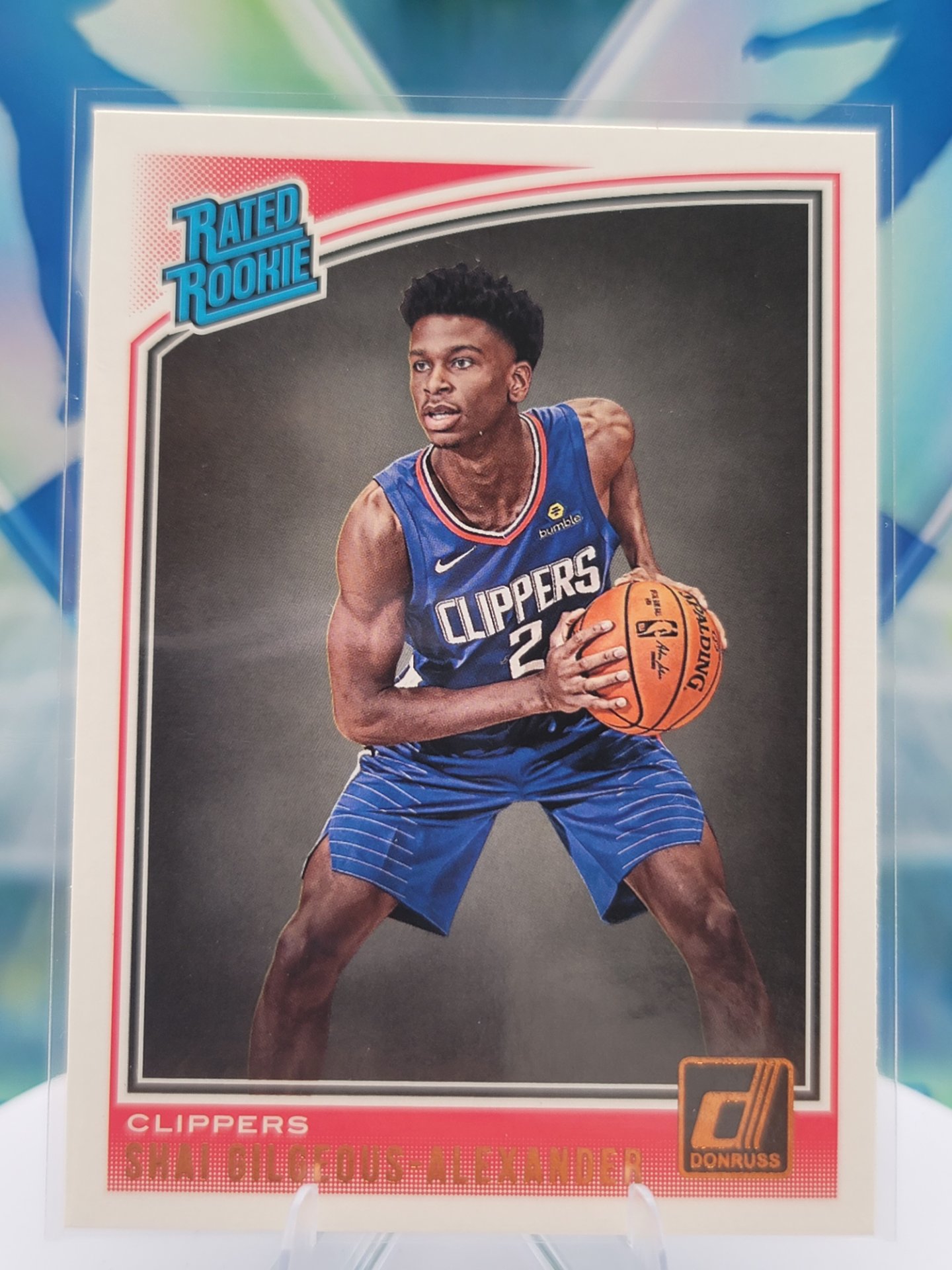 2019 Panini Donruss Shai Gilgeous-Alexander — 2019 Panini Donruss Rated Rookie Shai Gilgeous-Alexander