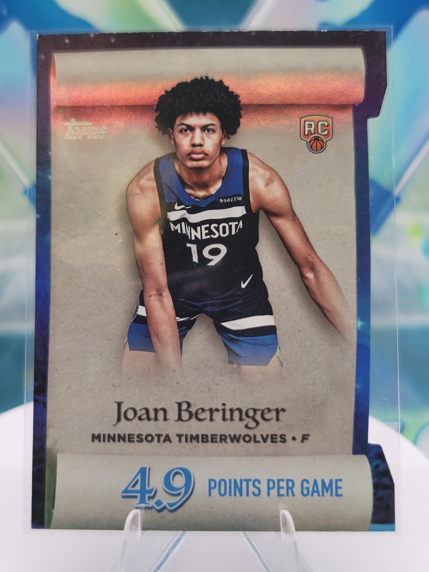 2025 Topps Topps Flagship Joan Beringer — 2025 Topps Topps Flagship 4.9 PPG Die Cut Joan Beringer Rookie