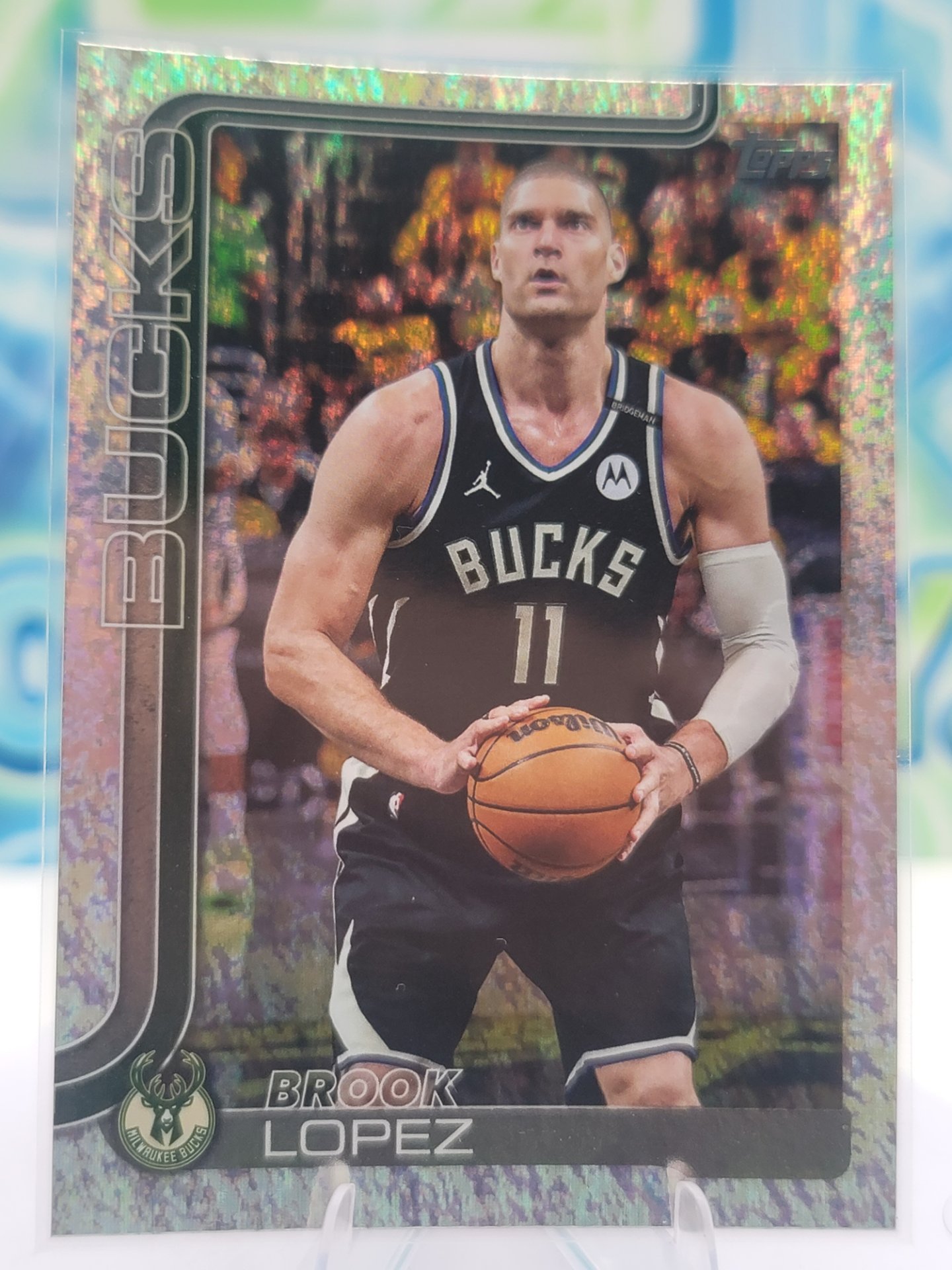 2025 Topps Topps Flagship Brook Lopez — 2025 Topps Topps Flagship Holofoil Brook Lopez