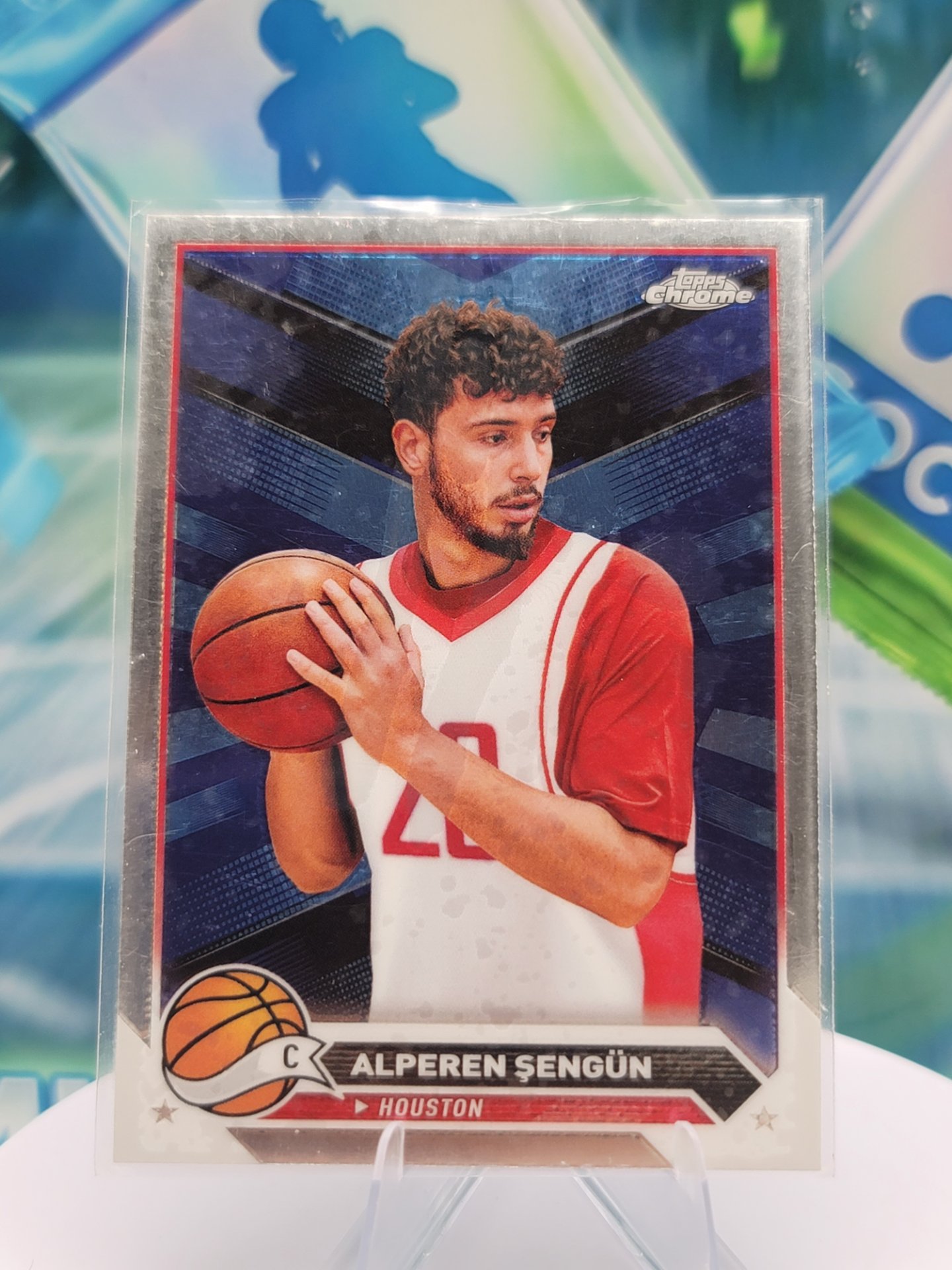 2024 Topps Topps Chrome Alperen Şengün — 2024 Topps Topps Chrome Base Alperen Şengün