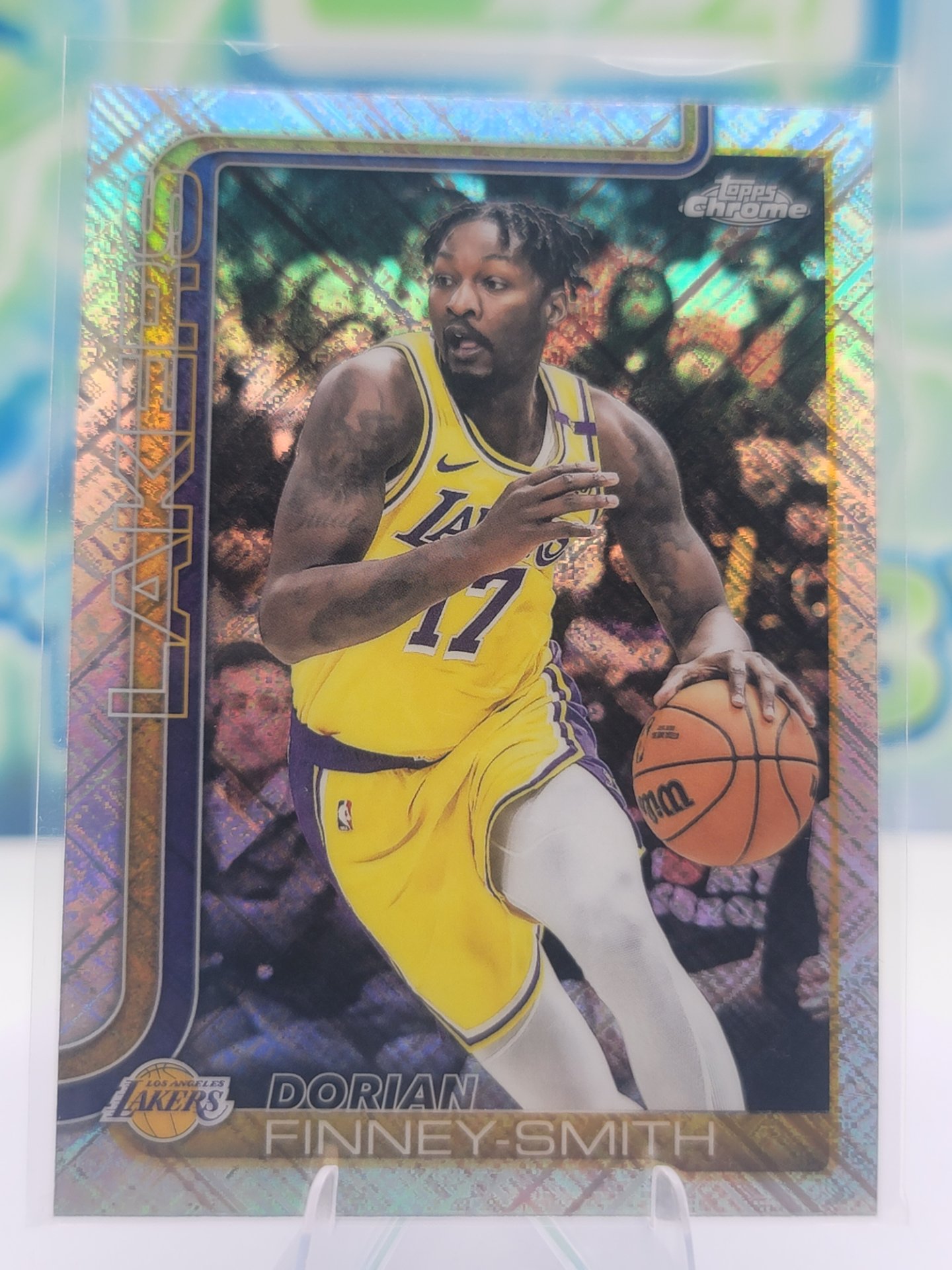 2025 Topps Topps Chrome Dorian Finney-Smith — 2025 Topps Topps Chrome Skylight Dorian Finney-Smith