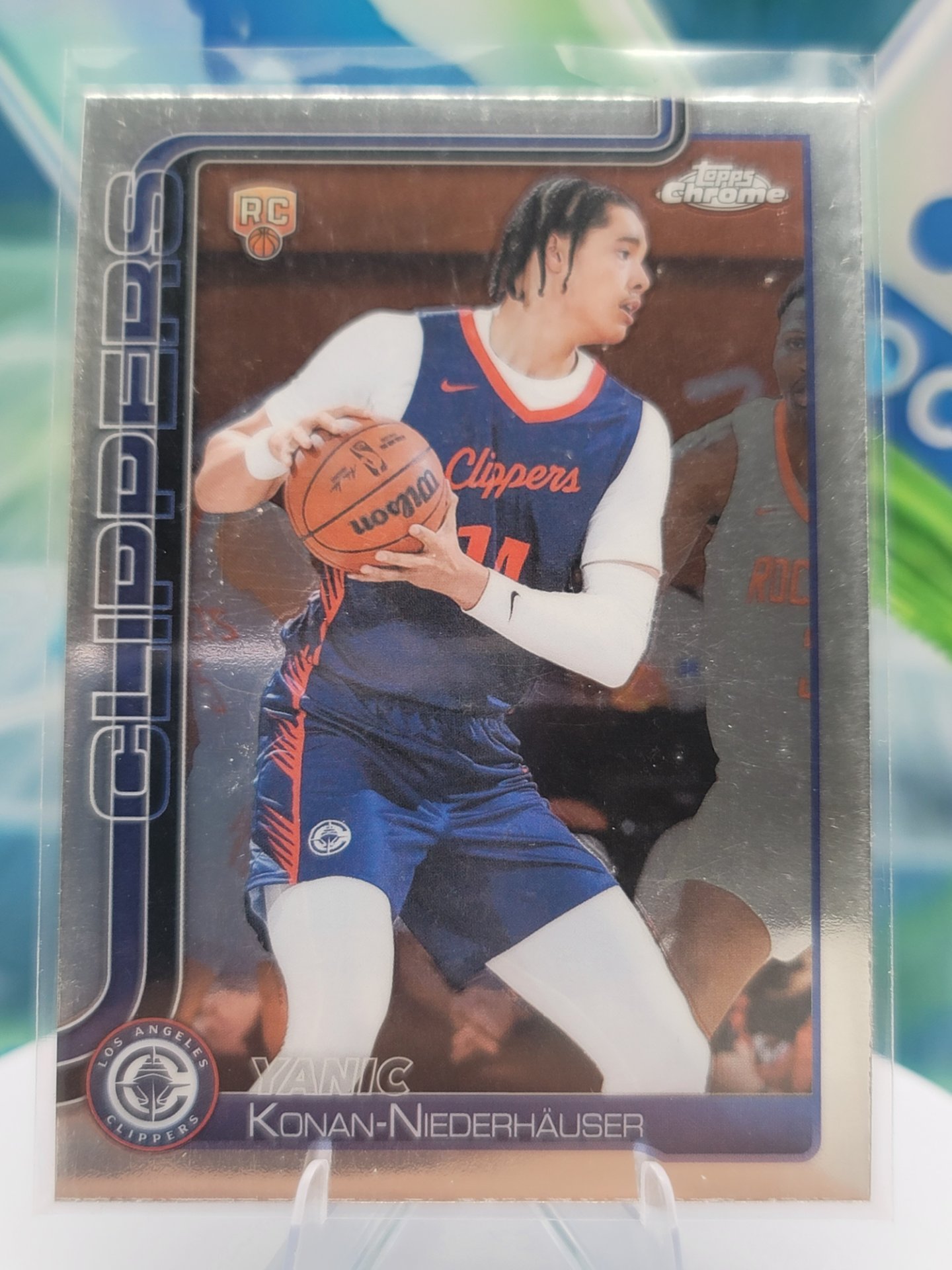 2025 Topps Topps Chrome Yanic Konan Niederhauser — 2025 Topps Topps Chrome Base Yanic Konan Niederhauser Rookie