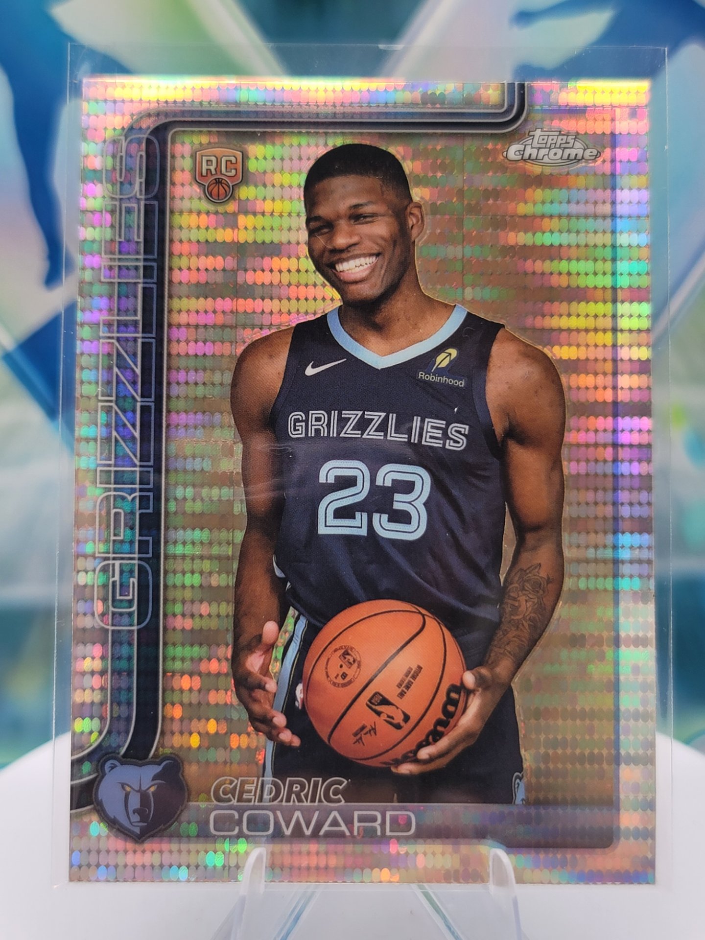 2025 Topps Topps Chrome Cedric Coward — 2025 Topps Topps Chrome Disco Cedric Coward Rookie