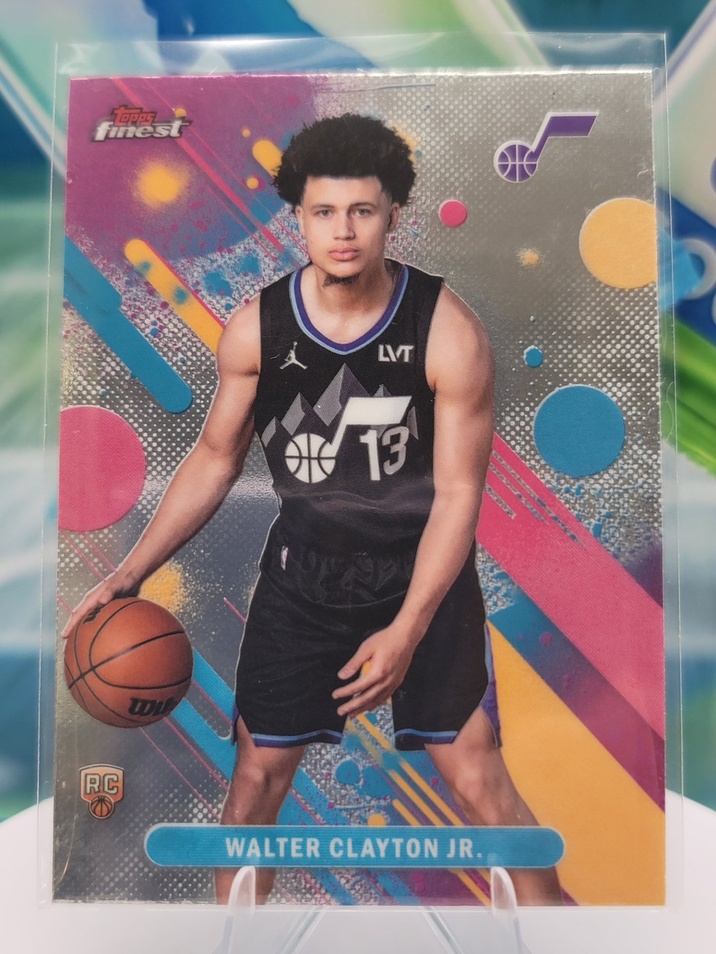 2026 Topps Topps Finest Walter Clayton Jr. — 2026 Topps Topps Finest Common Walter Clayton Jr. Rookie