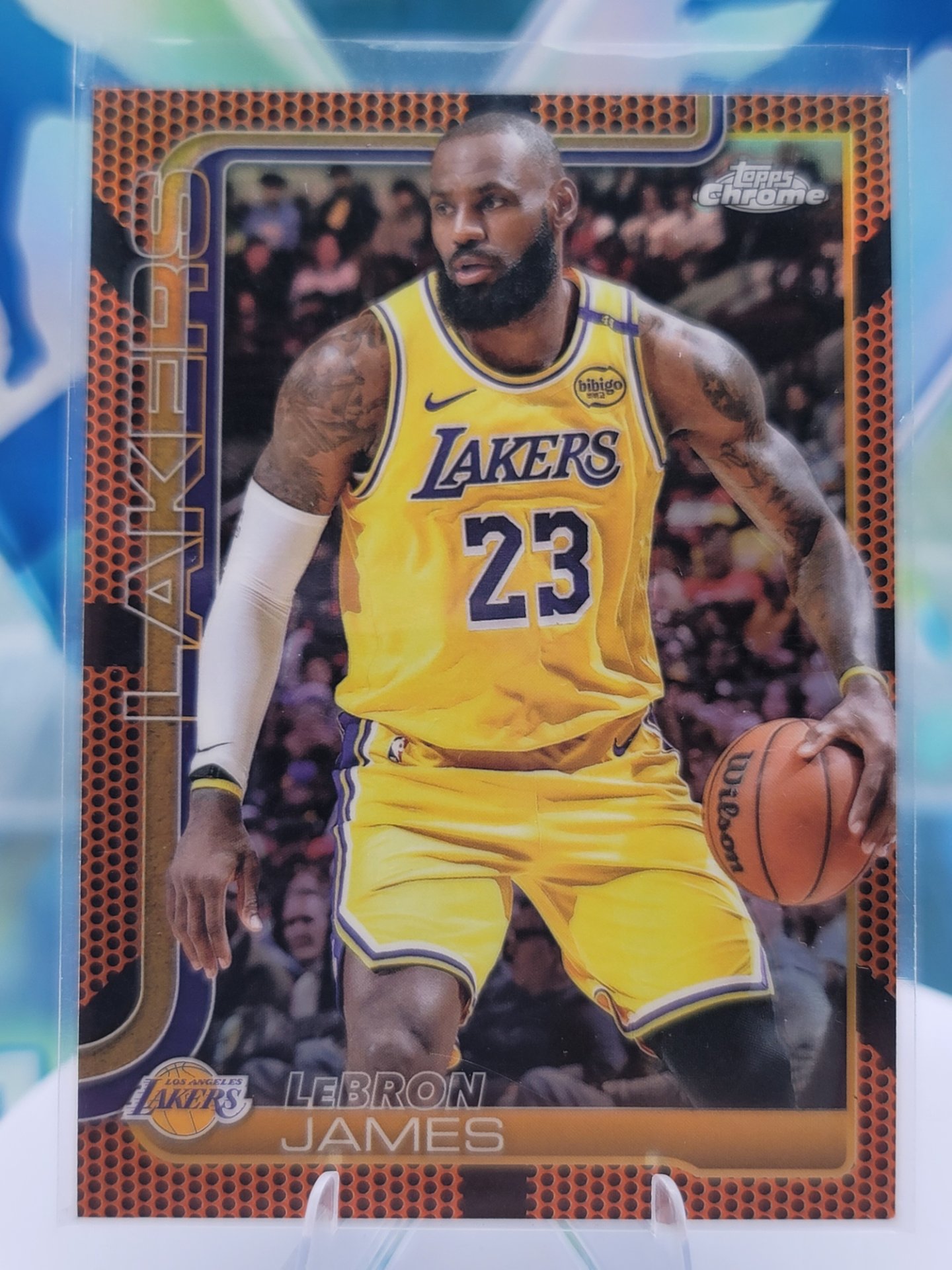 2025 Topps Topps Chrome LeBron James — 2025 Topps Topps Chrome Basketball LeBron James