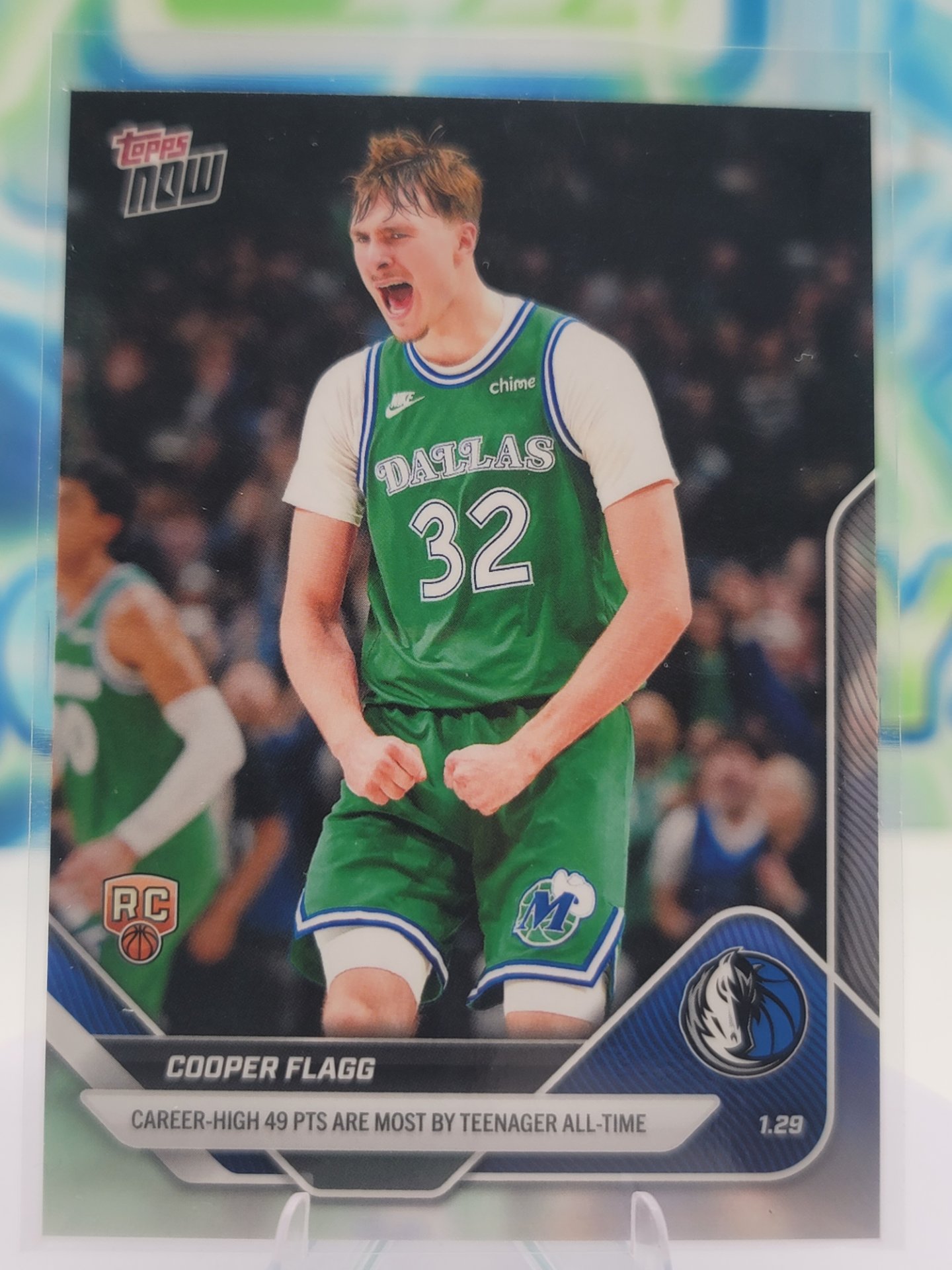 2026 Topps Topps Now Cooper Flagg — 2026 Topps Topps Now Career-High 49 PTS Cooper Flagg Rookie
