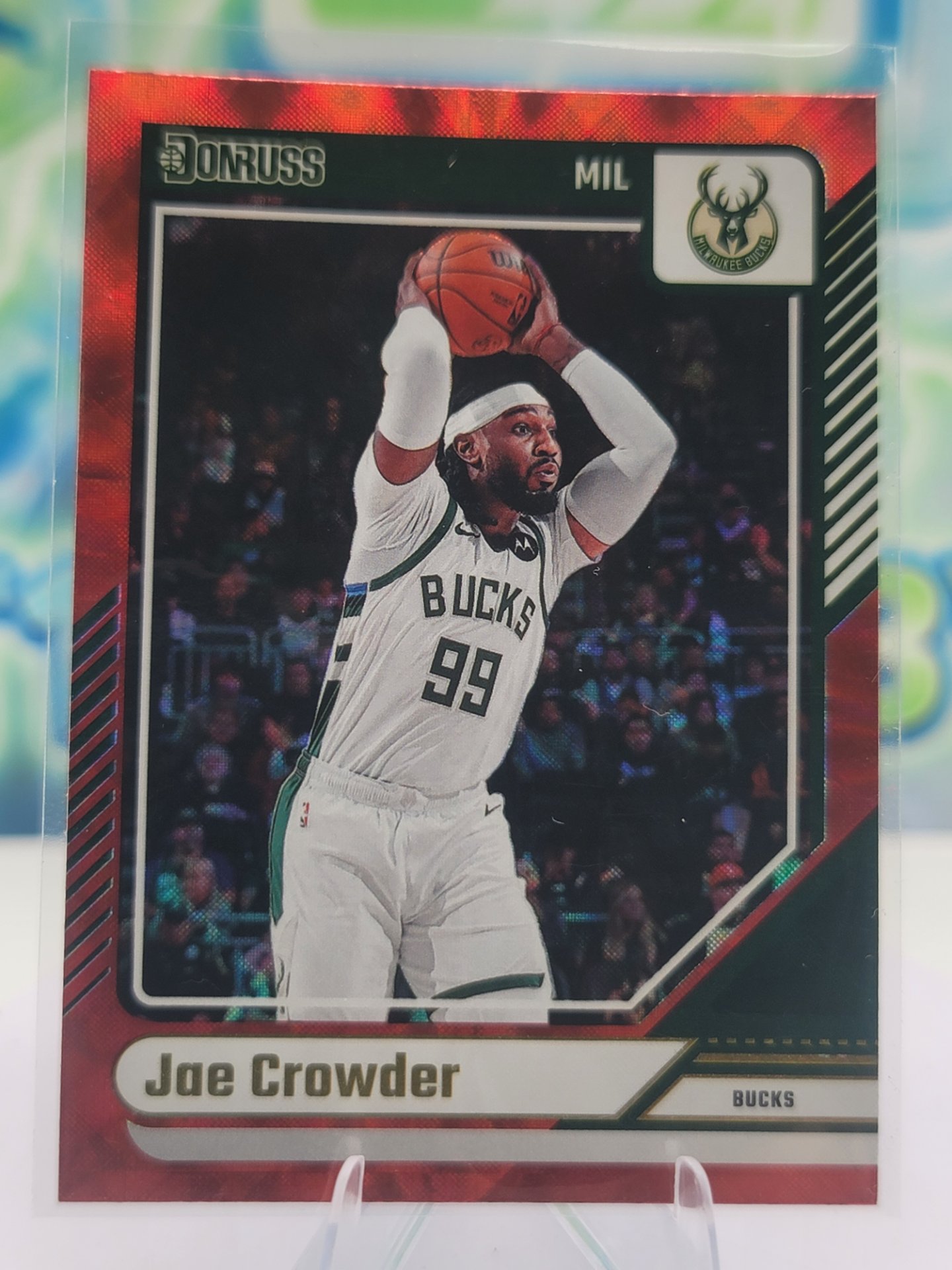 2025 Panini Donruss Jae Crowder — 2025 Panini Donruss Red Wedges Jae Crowder