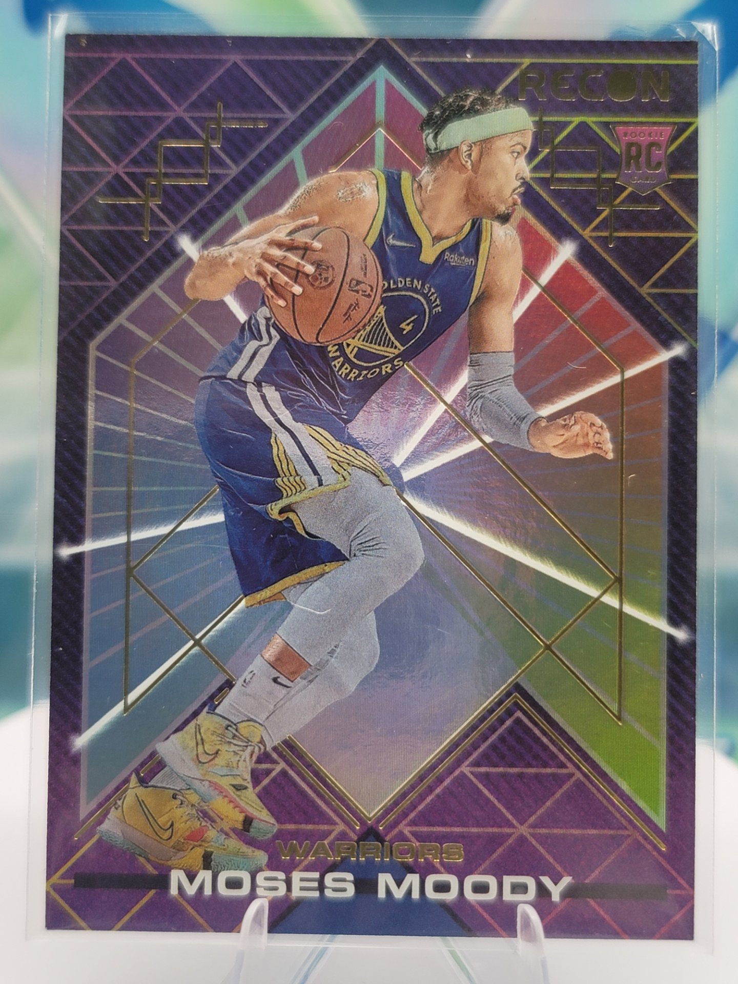 2022 Panini Recon Moses Moody — 2022 Panini Recon Base Moses Moody Rookie